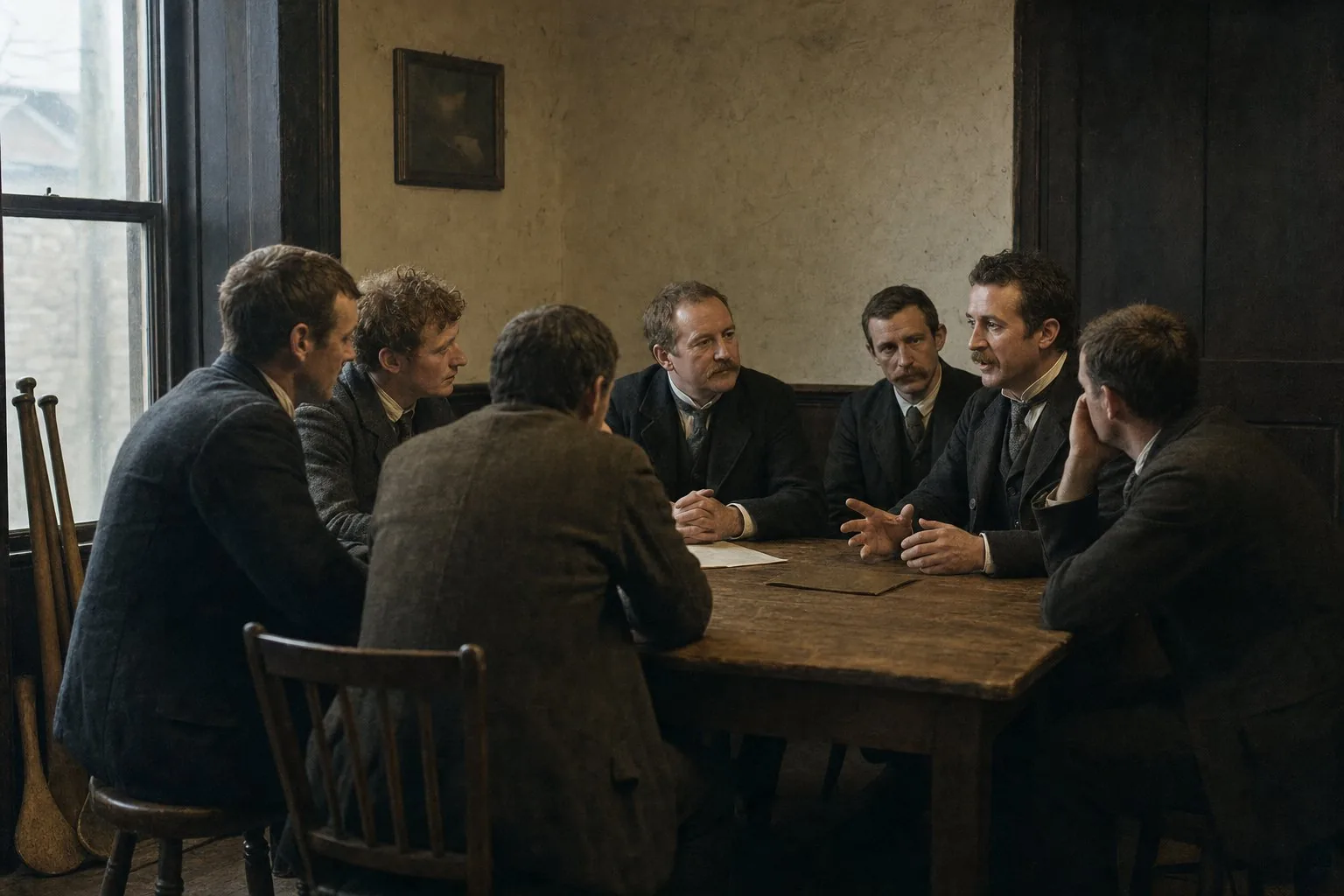 Seven men gathered around a table to found the Gaelic Athletic Association in Thurles in November 1884